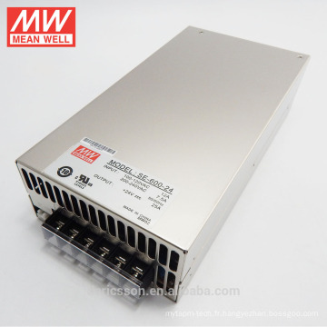 Alimentation d&#39;énergie de commutation de MEANWELL 600W 24V 25A UL / cUL SE-600-24